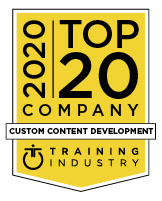 2020 Top 20 Custom Content Development