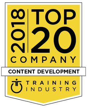 Training Industry Top 20 Content Development
