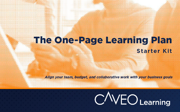 Toolkit: The One-Page Learning Plan Starter Kit